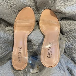 Clear Strap Heels